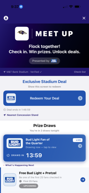 Presence verified — check-in